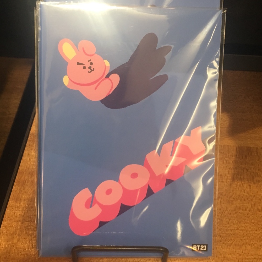 bt21 cooky notebook
